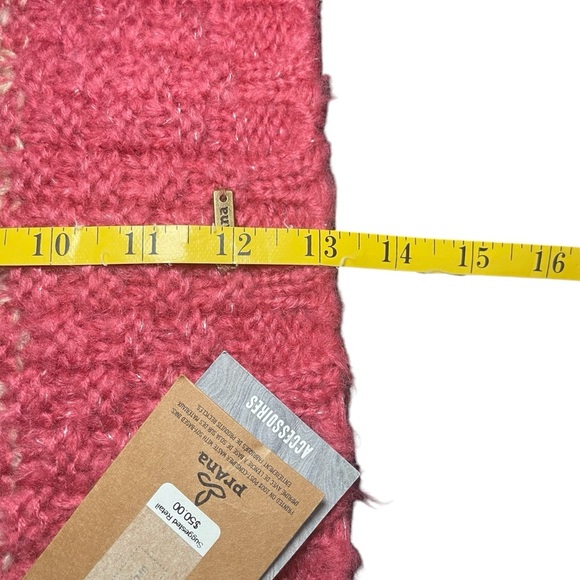 NWT Prana Pink Tan Infinity Neck Warmer Scarf Warm Casual Winter Snow Outdoor - Picture 7 of 7